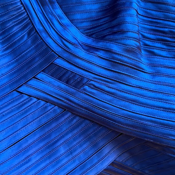 Bcbg dress mini dress royal blue - Picture 3 of 4